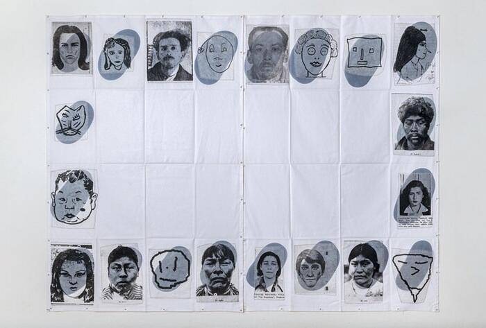 Eugenio Dittborn. Historias del rostro